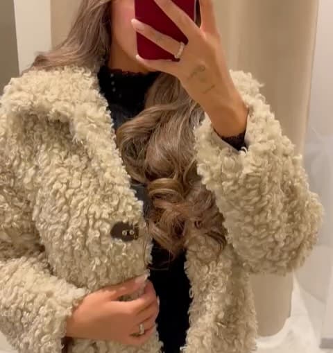 Faux fur stole Bibi